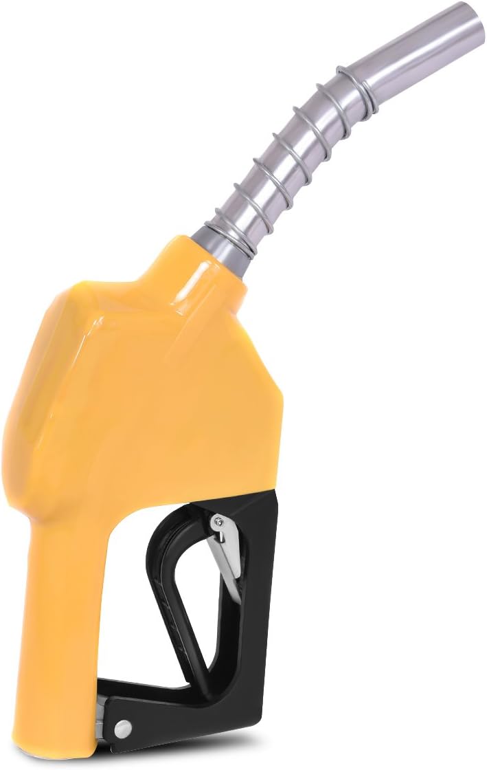 Goplus 3/4'' Automatic Fuel Nozzle, Auto Shut Off Gas Pump Handle for Diesel Kerosene Biodiesel Fuel Refilling