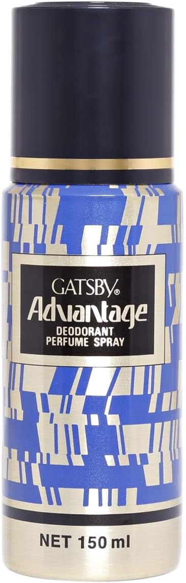 Gatsby Deodorant Perfume Spray Advantage | Enjoy Gentle and Refined Fragrance All Day Long | 150ml