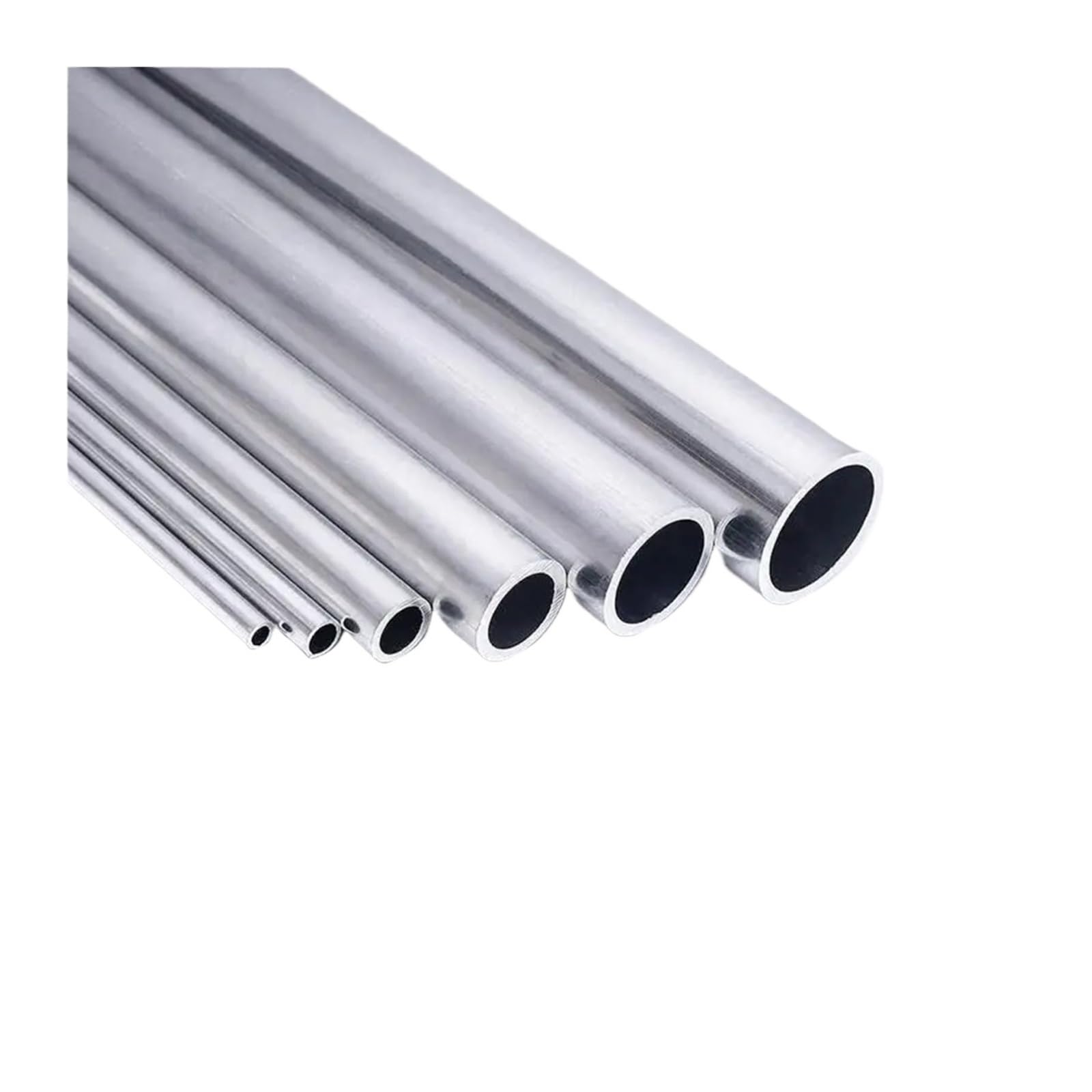 Dyjlpp Silver 6063 Straight Round Aluminum Tube Od 5-20Mm Id 3-18Mm 200Mm/500Mm Length Aluminum Pipe For Diy Machinery(500Mm-Od 16 X Id 14Mm)