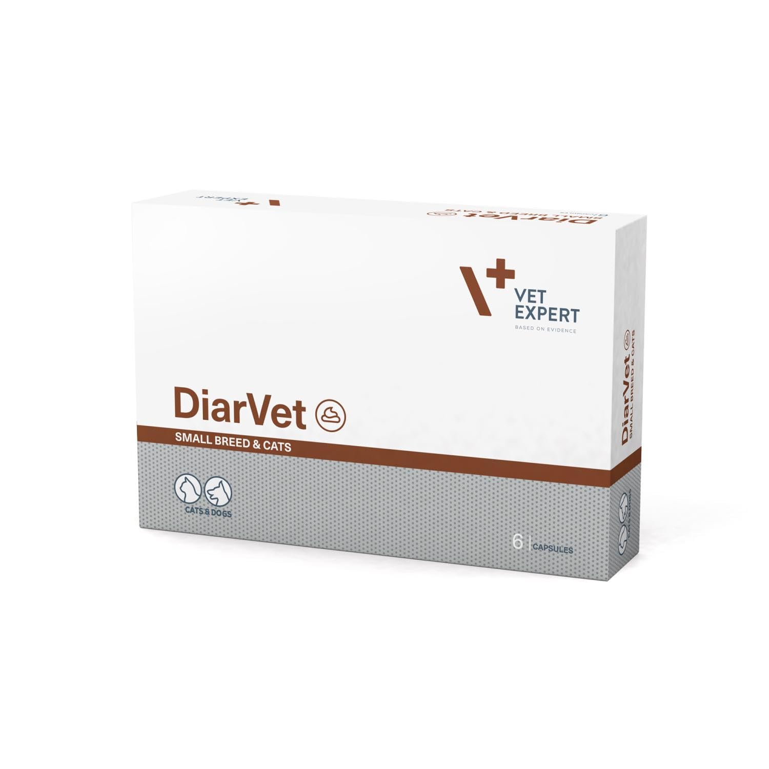 Vet Expert DiarVet Small Breed & Cats, 6 Capsules, Digestive Supplement for Diarrhoea Relief - Image 4