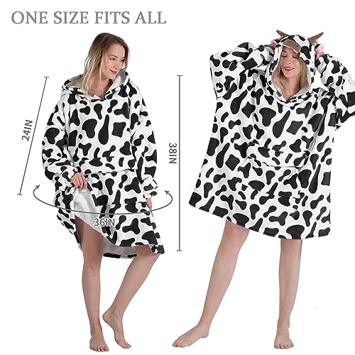 Mewkou-Wearable-Blanket-Hoodie-for-Women-MenOversized-Sherpa-Sweatshirt-Wearable-BlanketSuper-Warm-Flannel-Hooded-Blanket
