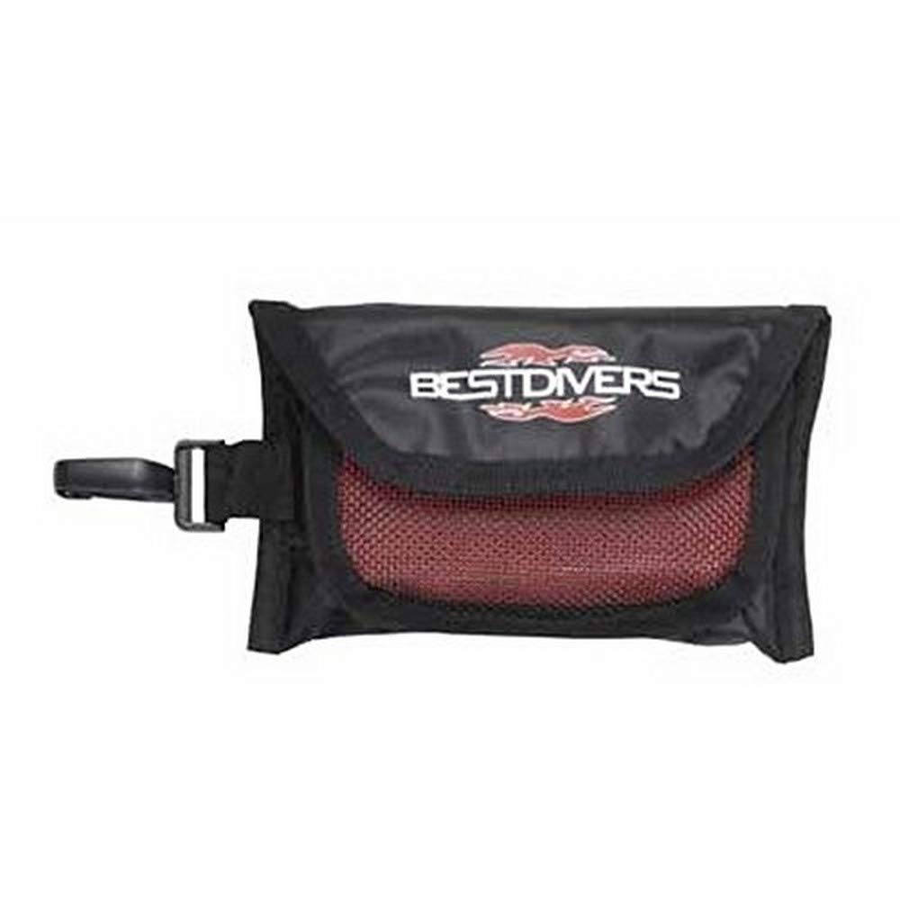 Best Divers | Minidecostop Boa Sub con Tasca per Luce Chimica e Sagola 15m | Minidecostop Boa Sub in PVC Arancio | Tasca per Luce Chimica | Sagola 15 Metri