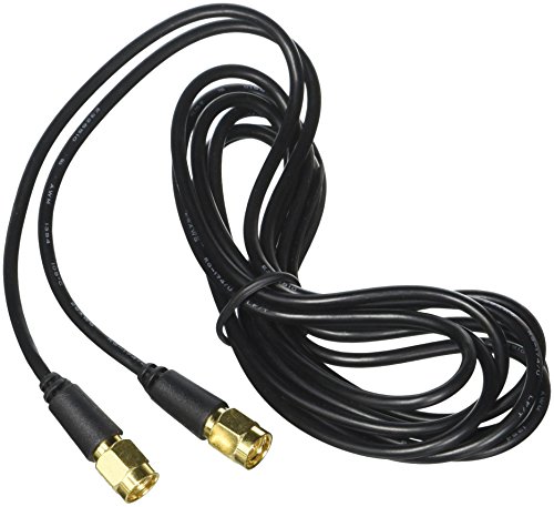 Câble coaxial RG-174 résistant aux interférences pour liaisons SMA mâles 1,8 m