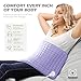 Heating Pad for Back Pain Cramps Relief - Electric Heating Pad for Neck/Shoulder/Muscle Pain - 6 Heat Settings, Auto Off, Moist Heat Options, Machine Washable, Mothers Day Gifts for Mom, Women - XL
