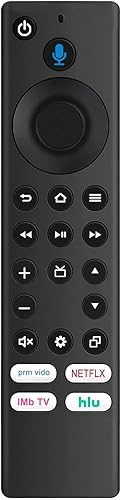 NS-RCFNA-21 - Control remoto de voz de repuesto para Insignia Smart TV NS-24F202NA22 NS-55F501NA22 NS-65F501NA22 NS-50F501NA22 NS-32F201NA22