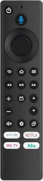 NS-RCFNA-21 Replacement Voice Remote fit for Insignia Smart TV NS-24F202NA22 NS-55F501NA22 NS-65F501NA22 NS-50F501NA22 NS-32F201NA22 NS-55F301NA22 NS-50F301NA22 NS-43F301NA22 NS-32F202NA22