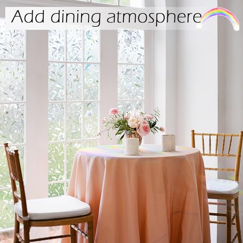 KROMAPOLIS Window Film Privacy, Thermal Window Vinyl Glass Covering Privacy Film for Glass Windows Frosted Stickers Tulip - 30x400cm - Image 2