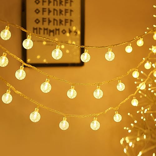 Zorela Globe Fairy Lights, 15M/49ft 100 LED Globe String Lights w...