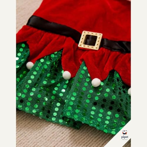 Vestido para cachorro natal - Pipet (M)