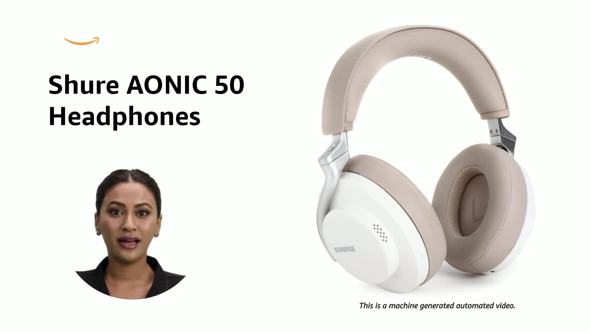 Shure AONIC 50 Bluetooth Wireless Over Ear Headphones with Mic