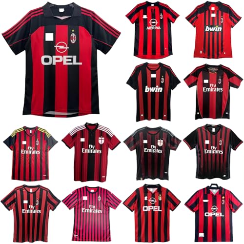 ACミラン BAGGIO 18番 ジャージ 赤黒 ACミラン 96-97 3rd LOTTO Roberto Baggio