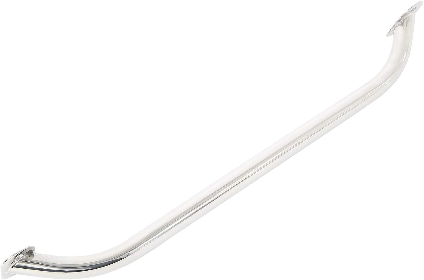 NovelBee 2-Pack Stainless Steel Polish Boat Grab Handle Oval Handrail (Length:19.3")