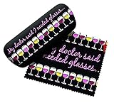 Spoontiques Eyeglass Case, Need Glasses, with Lens Cloth