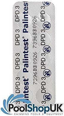 100 DPD 3 Palintest Swimming Pool Test Tablets