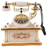 Fonctionnalité mélodique : la figurine de boîte à musique de téléphone offre une musicale délicieuse, offrant une expérience apaisante et agréable pour adultes et enfants, figurine de bureau téléphonique vintage, figurine de bureau téléphonique à