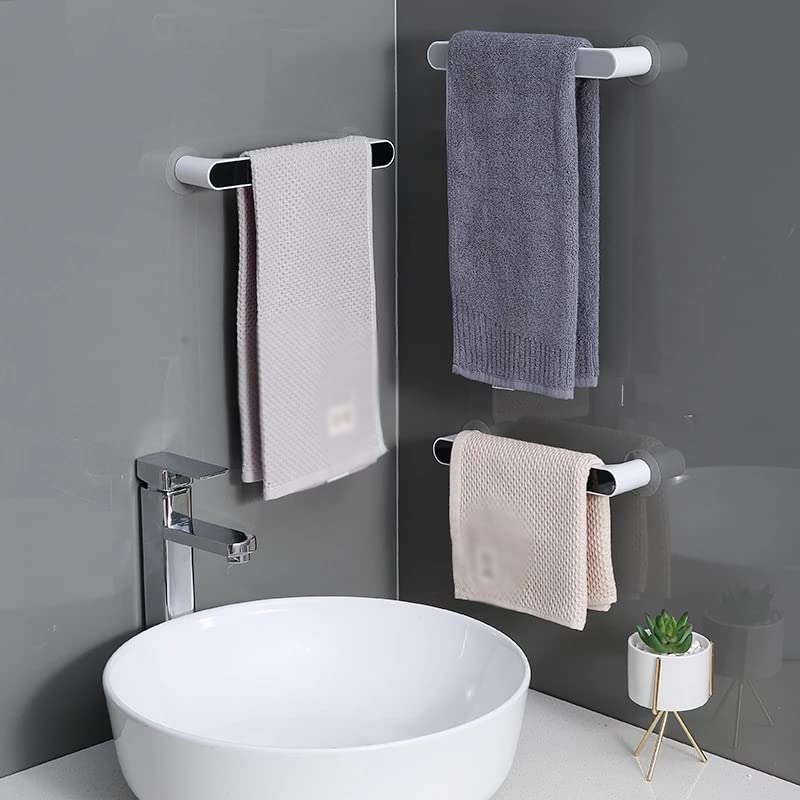 Porte-serviettes mural facile à installer pour linge de bain