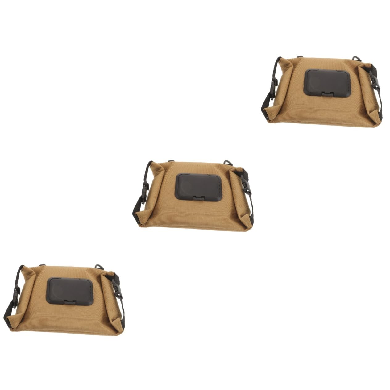 Mipcase 3 Pièces de Rangement pour lingettes humides Distributeur de lingettes de Toilette Distributeur de à Couches Pochette Rangement Pochette de Rangement Camping Serviette