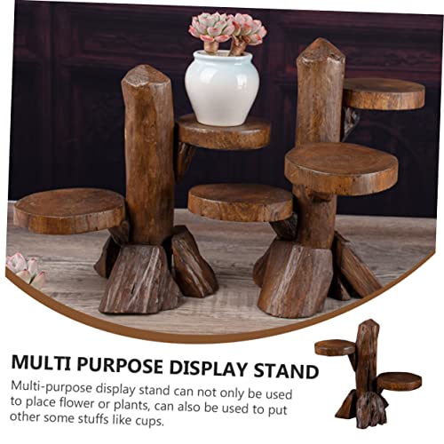 Porte-plantes succulentes intérieur et étagère à mini bonsaï de table - 4