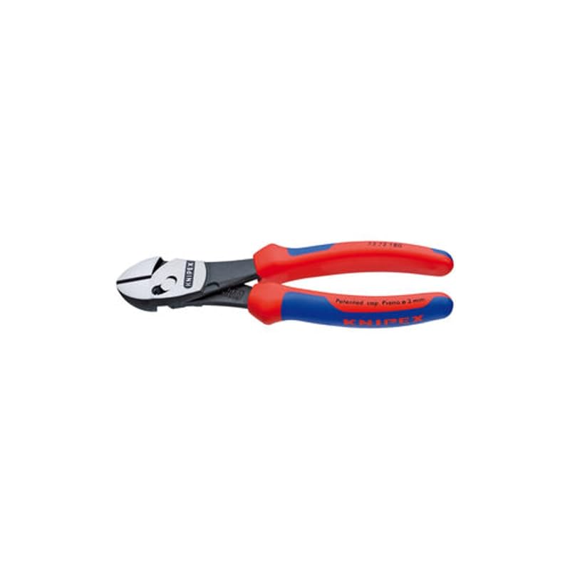 Alicate de Corte Diagonal KNIPEX Twinforce Super Cut 73 72 180 BK