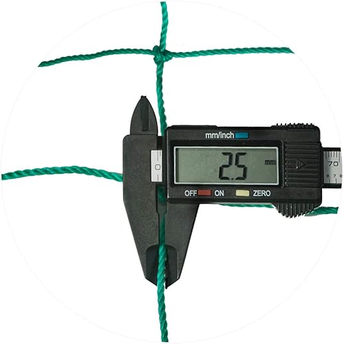 Miniatura 3 de Aoneky Red de respaldo de fútbol de 10 x 10 pies, 10 x 20 pies, 10 x 30 pies, malla cuadrada de 4 pulgadas, cable de polietileno resistente de 0.1