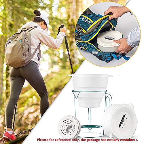 Miniwell Water Filter for Camping - Purifies Hiking Water, Removes Chlorine and Sediments, BPA Free