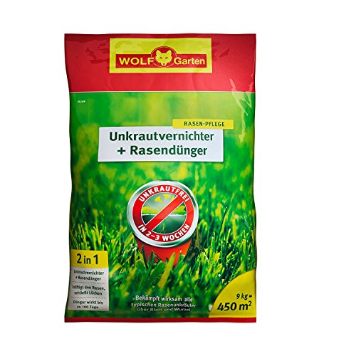 Wolf Garten "SQ 450" Weed Killer/Lawn Fertilizer, Multi-Colour, 45x28x8 cm