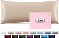 Vista 24 de Funda de almohada de seda para cabello y piel, de seda de morera, suave, transpirable, lisa de ambos lados, de seda natural, con cremallera, 1 Azul