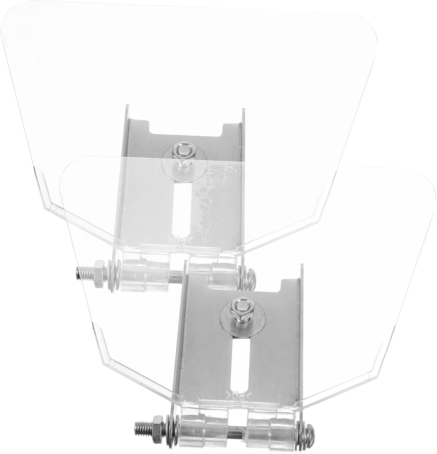 Baluue Bench Grinder Eye Shield Protective Glasses Attachment Tool Shield Accessories Clear Panel 6.69X5.31X0.70In Workshop Dust Safety Guard