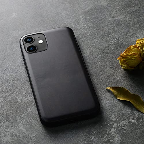 Carveit Wood Case For Iphone 11 Case [Hard Real Wood & Black Soft Tpu] Shockproof Hybrid Protective Cover Unique & Classy Wooden Phone Case Compatible With Apple Iphone 11 (Blackwood) #TOP7
