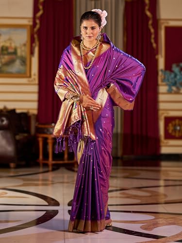 Image of SWORNOF Womens Kanjivaram Banarasi Silk Saree Kanchipuram Patola saree