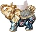 YANRUI Skulptur Skulptur Harz Tissue Box Halter Elefant Statuen Dekor Abdeckung Spender für Badezimmer Dekorative (Color : B)