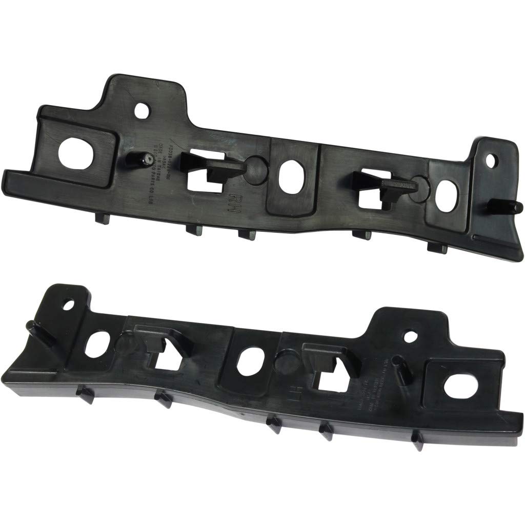 For Ford Escape Bumper Bracket 2017 2018 Driver and Passenger Side Pair/Set | Front | Cover Reinforcement | FO1042151 + FO1043151 | GJ5Z17C947AB +