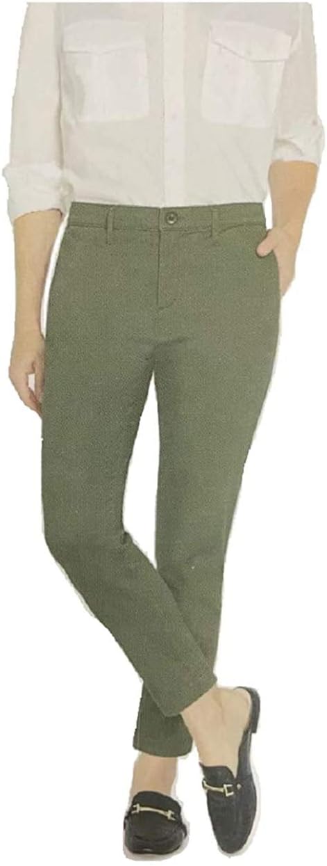 Nautica Ladies' Stretch Ankle Pant (Olive, 8/29)