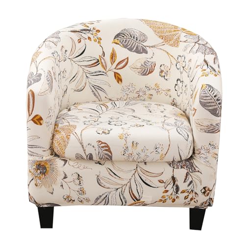 CRFATOP 2 Piece Barrel Chair Cover