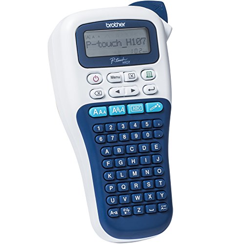 Brother PT-H107B imprimante pour étiquettes Transfert Thermique 180 x 180 DPI - Imprimantes pour étiquettes (Transfert Thermique, 180 x 180 DPI, 20 mm/Sec, 9 mm, 1,2 cm, Centre, Gauche)