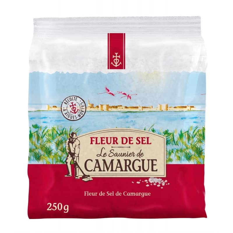 SAUNIER DE CAMARGUE - Fleur De Sel Sachet 250G - Deux Articles