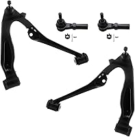 Vista 101 de Detroit Axle - 4 brazos de control de extremo delantero para Nissan Frontier Xterra 2000-2004 Brazos de control inferior y superior con rótulas