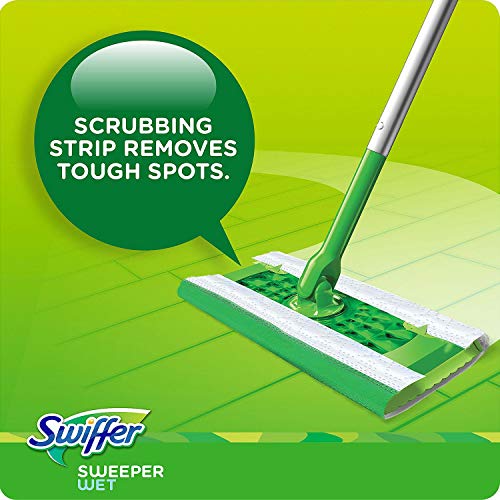 Swiffer Sweeper Wet Cloth Refill, White 60 Count #TOP2