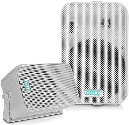 Enceintes Extérieures Bluetooth,Haut-Parleur Mural Étanche Ipx5,Système Audio Puissant Avec Des