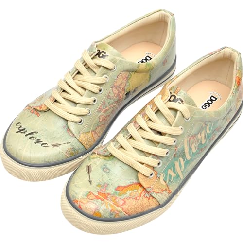 Vegan Leather Sneakers for Women - Handmade and Unique Fashion Sneakers for Women