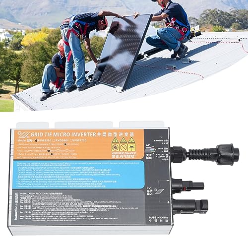 Microinversor solar de 500W con protección de corriente estable para casa 4