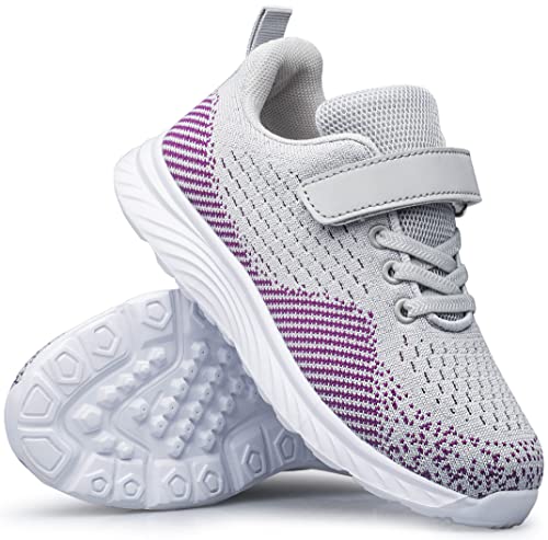 Image of Kids Shoes Toddler Boys Girls Running Sports Strap Sneakers | Children Breathable Casual Tennis Walking Athletic School Non-Slip Lightweight
