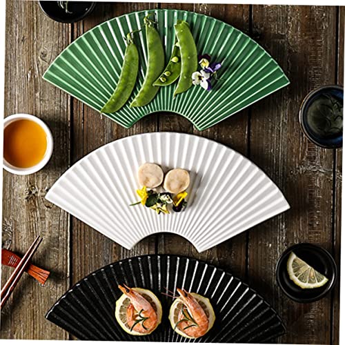 Plato cerámico estilo japonés para sushi miniatura 7