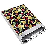 #4 10x13 Summer Fruits Designer Poly Mailers Shipping Envelopes Boutique Custom Bags 2.35MIL by Mailer Plus 100pcs