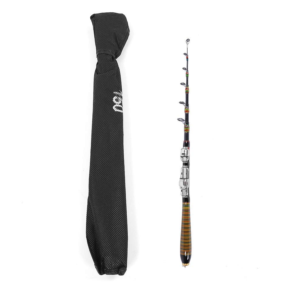 Angelrute Carbon Super Light Tragbare Angelrute Versenkbare EIS Angelrute 1,2 m / 1,5 m / 2,1 m / 2,4 m(150cm)