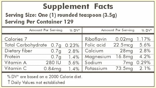 Herbal Hills FBA8195_P Alfalfa Powder | 16 Oz thumb #3