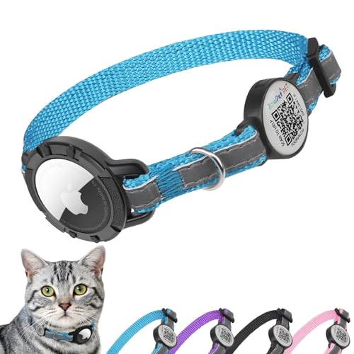 AirTag + QR Cat Collar