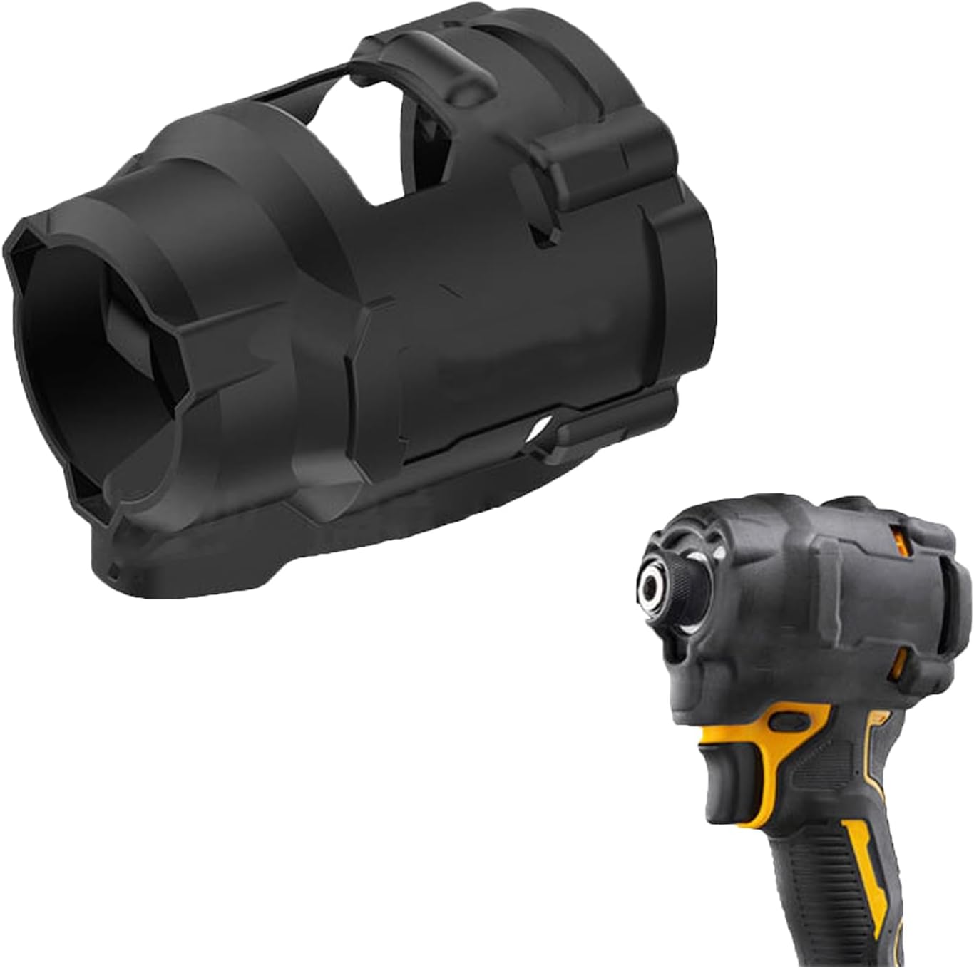 High Torque Impact Wrench Boot for Dewalt PB850-QZ DCF850 Rubber Impact Driver Wrench Protective Sleeve Suit