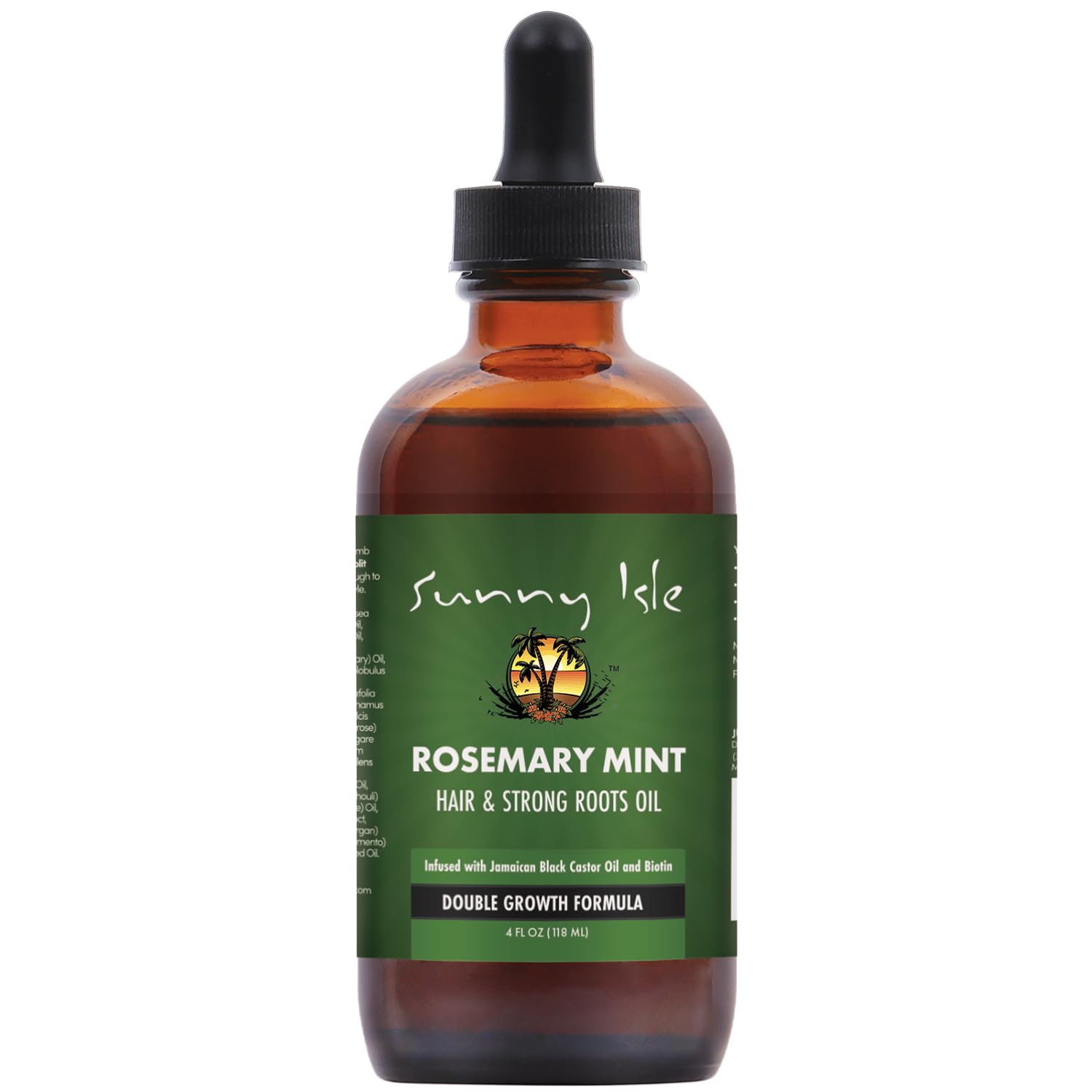 Sunny Isle Rosemary Mint Hair Oil - Strengthening & Growth