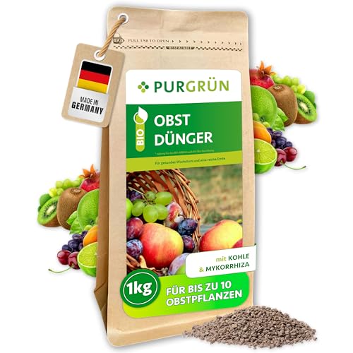 Purgrün® Bio-Obstdünger 1 kg – Organisch-mineralische Rezeptur